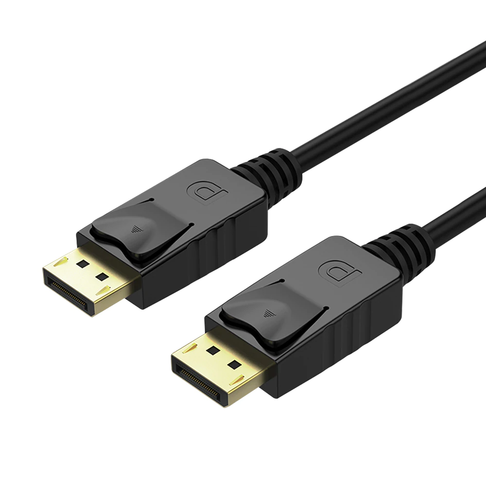 UNITEK Y-C607BK 1.5m DisplayPort 1.2 4K@60Hz Male to Male DP Cable