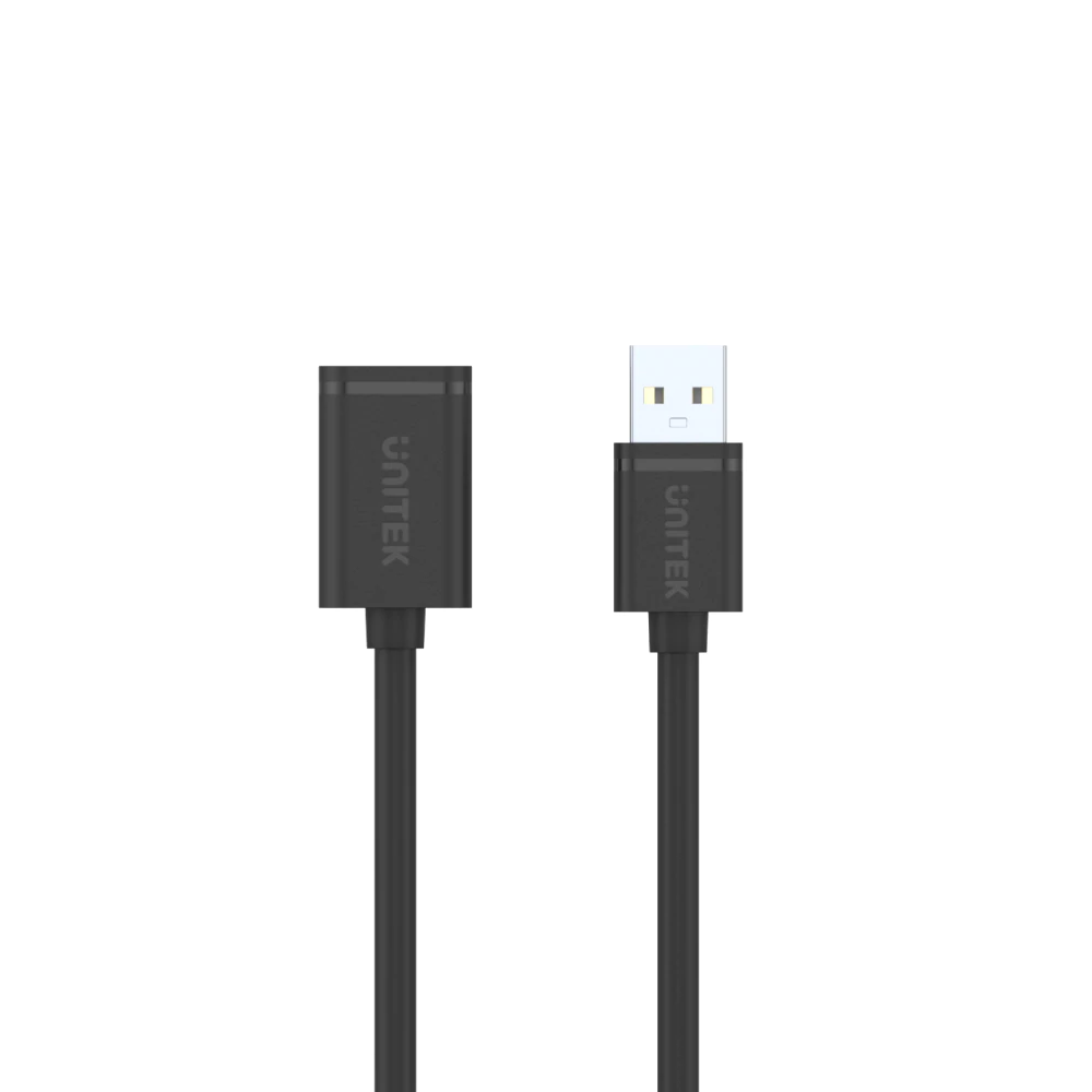 UNITEK Y-C449GBK 1.5m USB 2.0 AM to AF USB Extension Cable