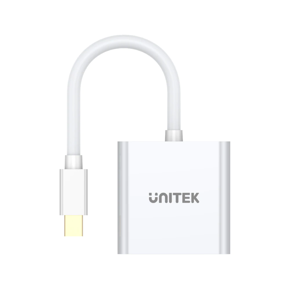 UNITEK Y-6327WH Mini DisplayPort Male to VGA Female Adapter