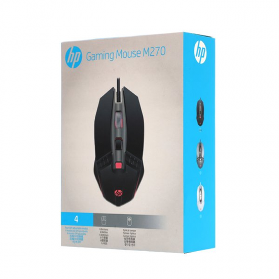 HP M270 4 LED Breathing Light Gaming Mouse