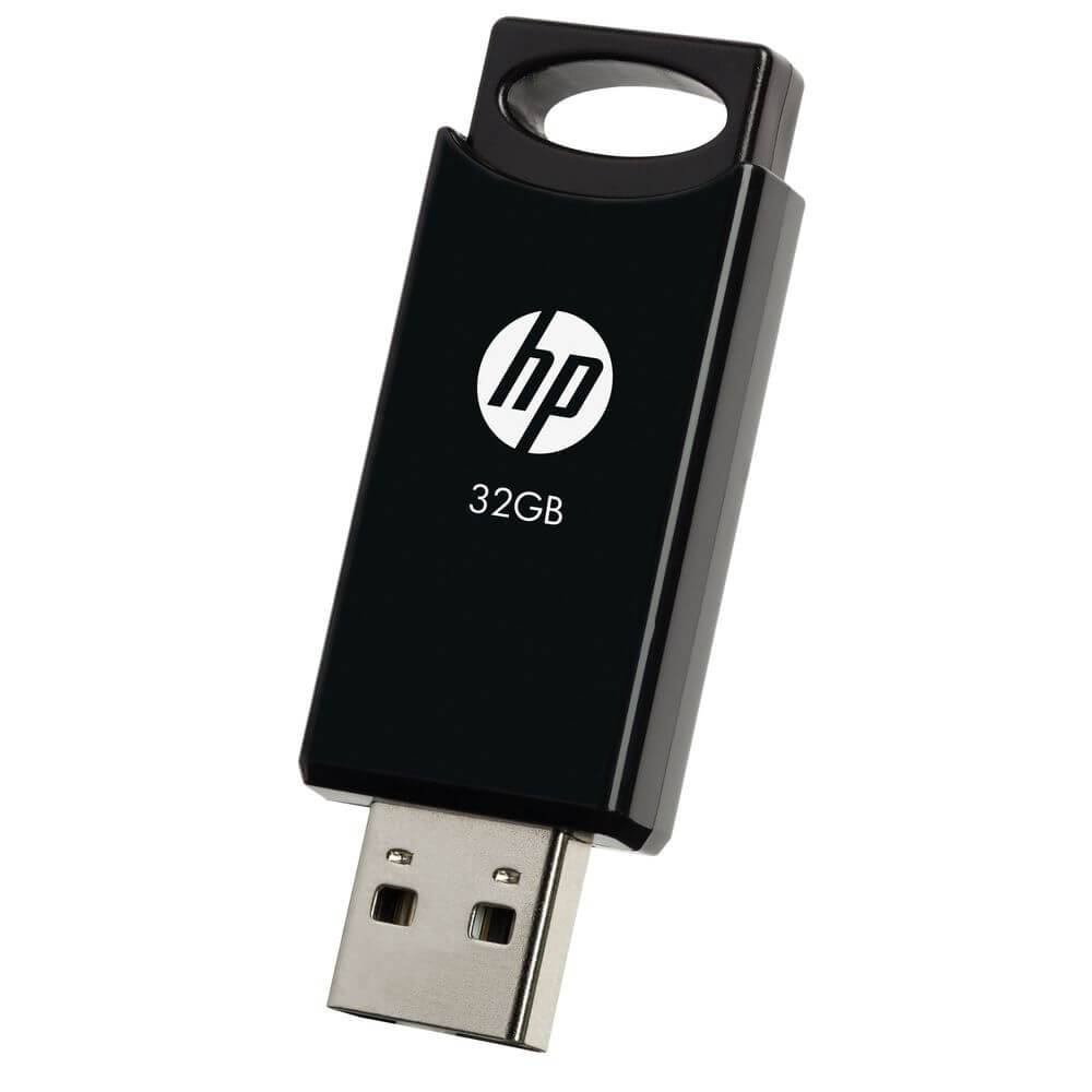 HP v212w-B 32GB Plastic PCBa USB 2.0 Flash Drive