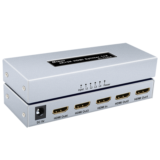 DTECH DT-7144A 4K*2K 1-to-4 HDMI Splitter