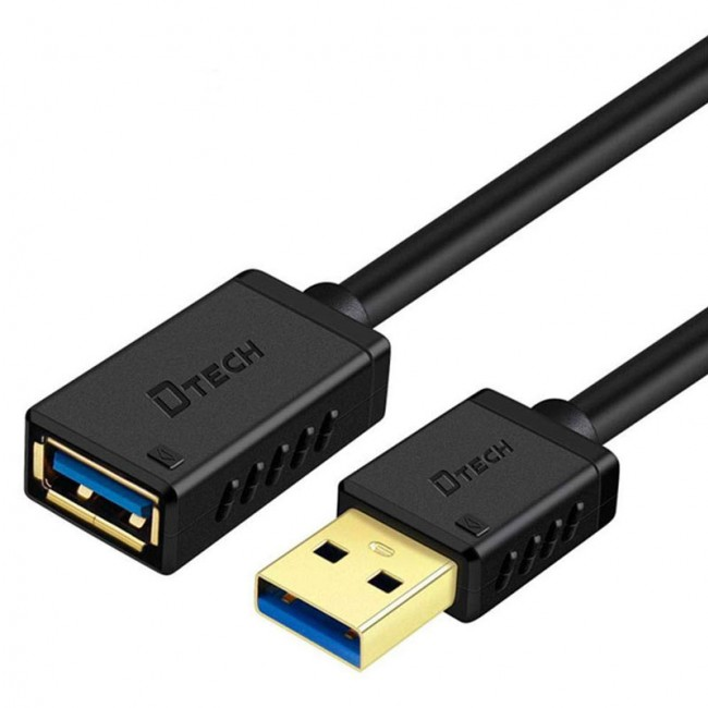 DTECH DT-CU0302 1.5m USB 3.0 AM to AF USB Extension Cable