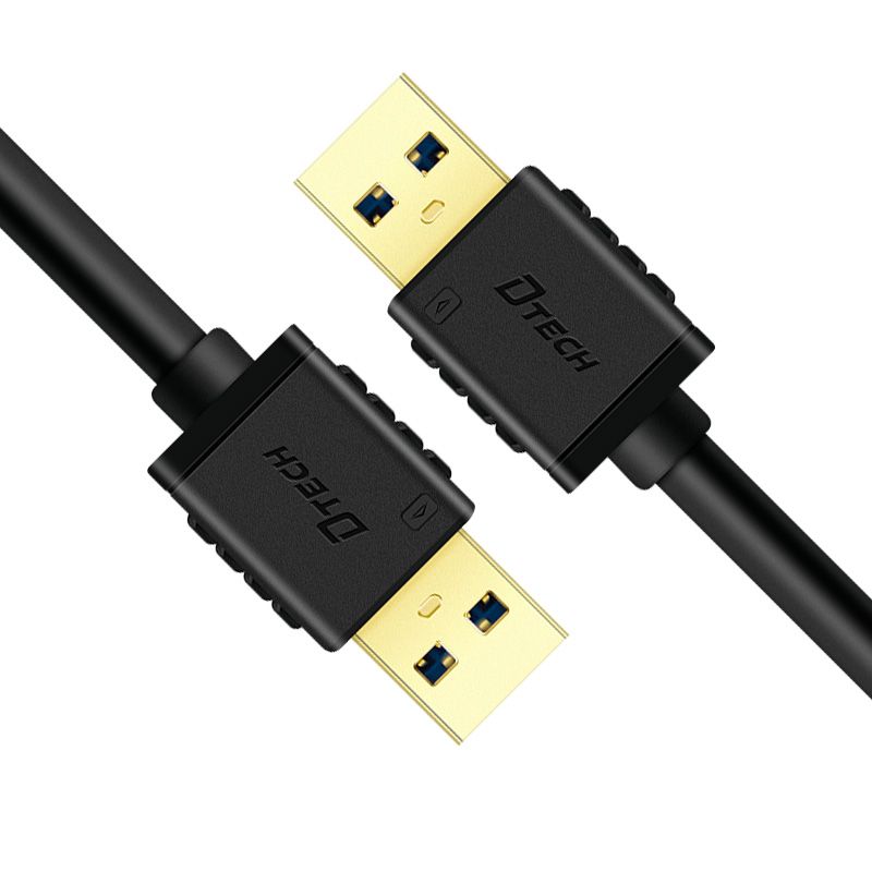 DTECH DT-CU0301 1m USB 3.0 AM to AM USB Cable