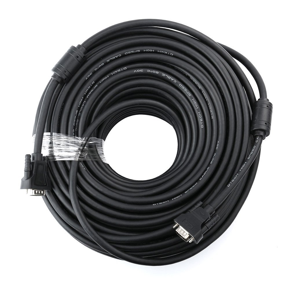 DTECH DT-V004 5m 3+6 HD Video Male to Male VGA Cable