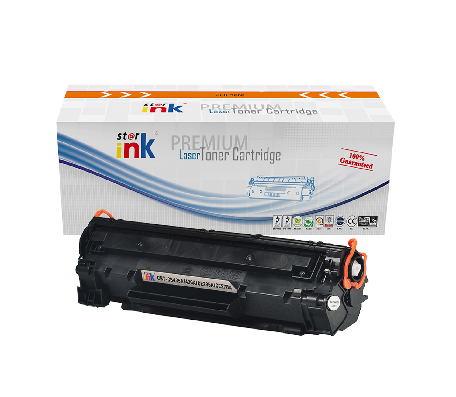 StarInk Compatible Laser Toner Cartridge HP CB435A/Canon LBP3010 (With Chip)