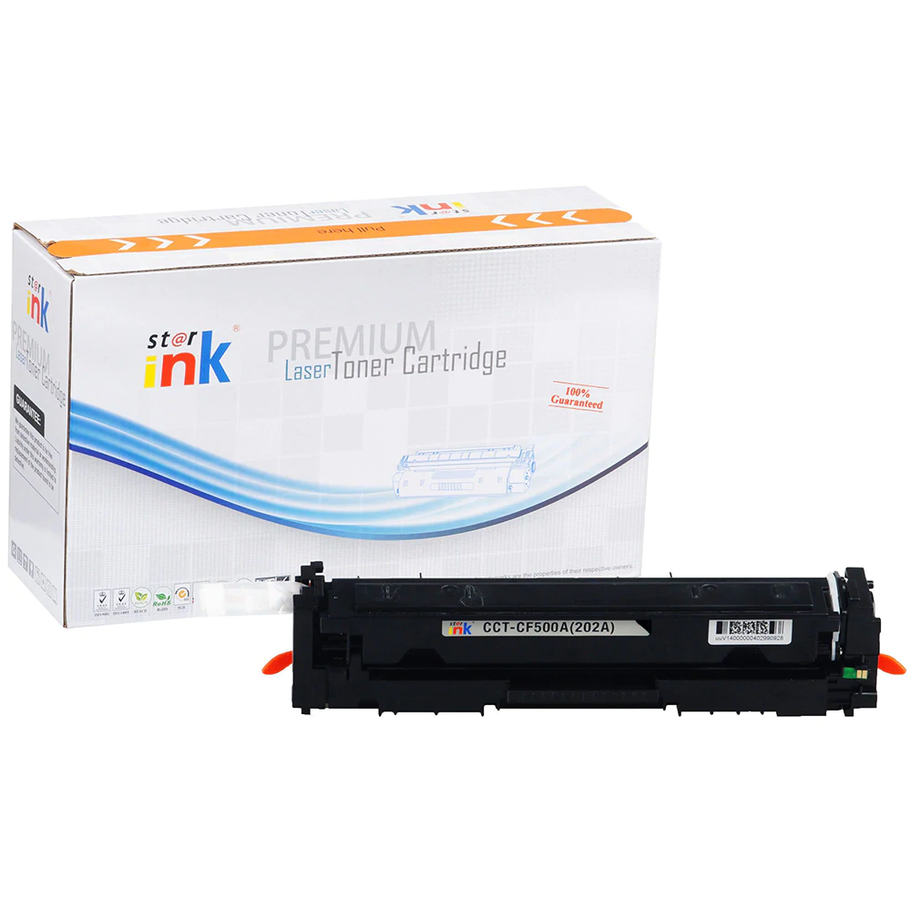 StarInk Compatible Laser Toner Cartridge HP CF500A Black (With Chip)