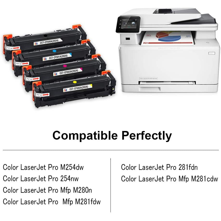 StarInk Compatible Laser Toner Cartridge HP CF500A Black (With Chip)