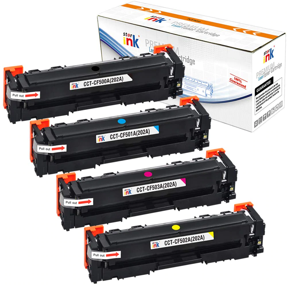 StarInk Compatible Laser Toner Cartridge HP CF500A Black (With Chip)