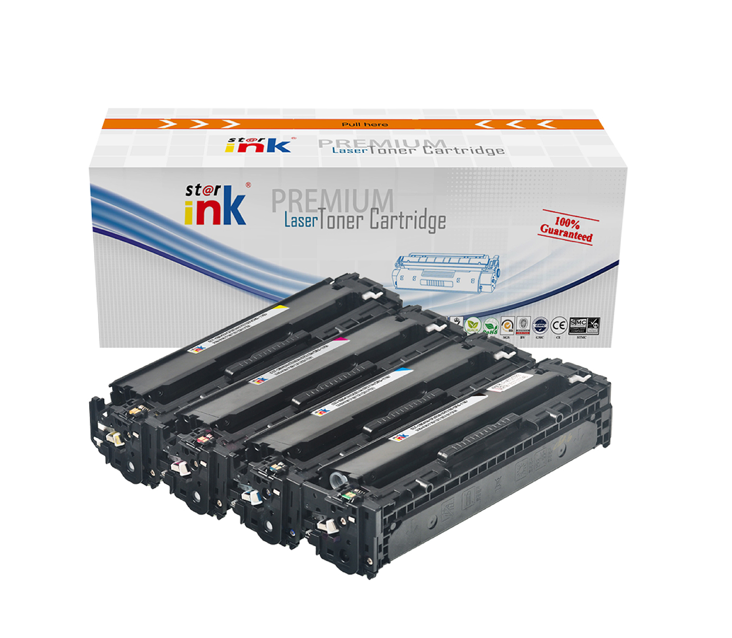 StarInk Compatible Laser Toner Cartridge HP CB540A Black (With Chip)