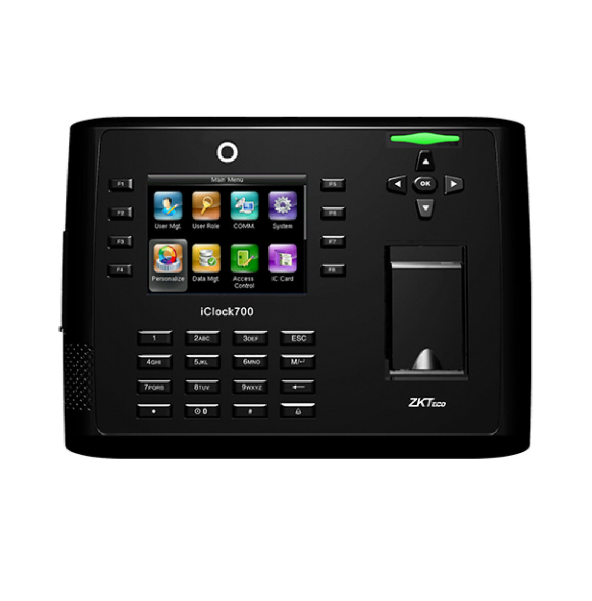 ZKTeco iClock700 3.5-inch TFT Screen T&A and Access Control Terminal