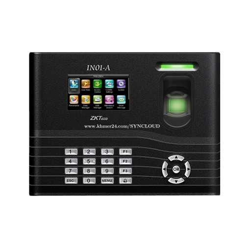 ZKTeco IN01-A 2.8-inch TFT screen T&A and Access Control Terminal