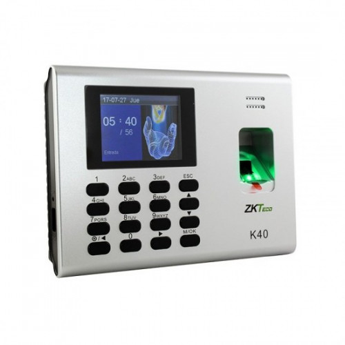 ZKTeco K40 3.5-inch TFT Display T&A and Access Control Terminal