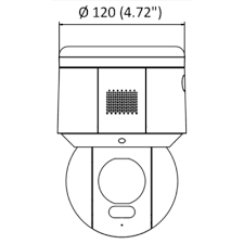 HIKVISION DS-2DE3A400BW-DE(F1) IP Camera