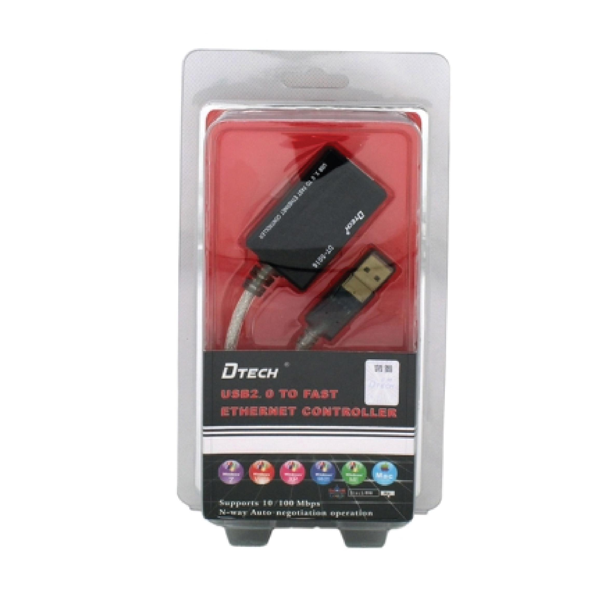 DTECH DT-5016 USB 2.0 to Fast Ethernet Adapter