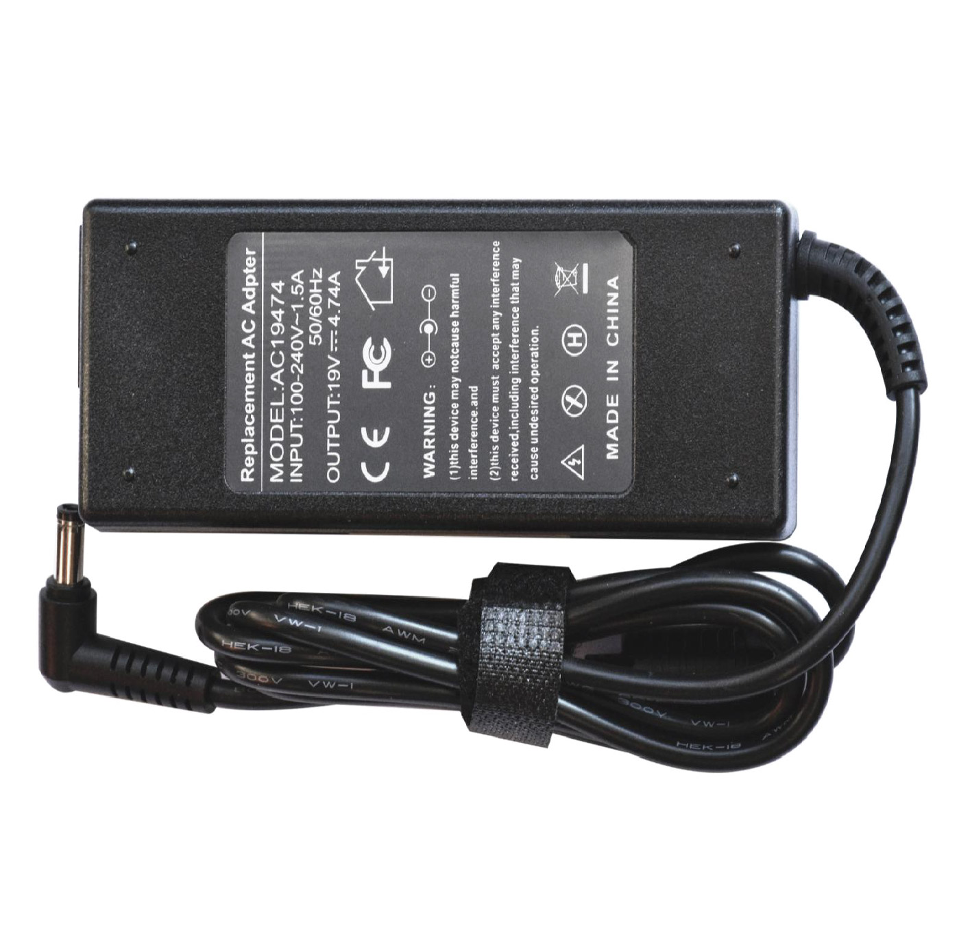 Toshiba ADT-0002 19V 4.74A (DC Size: 5.5*2.5, Have Box) Replacement AC Adapter