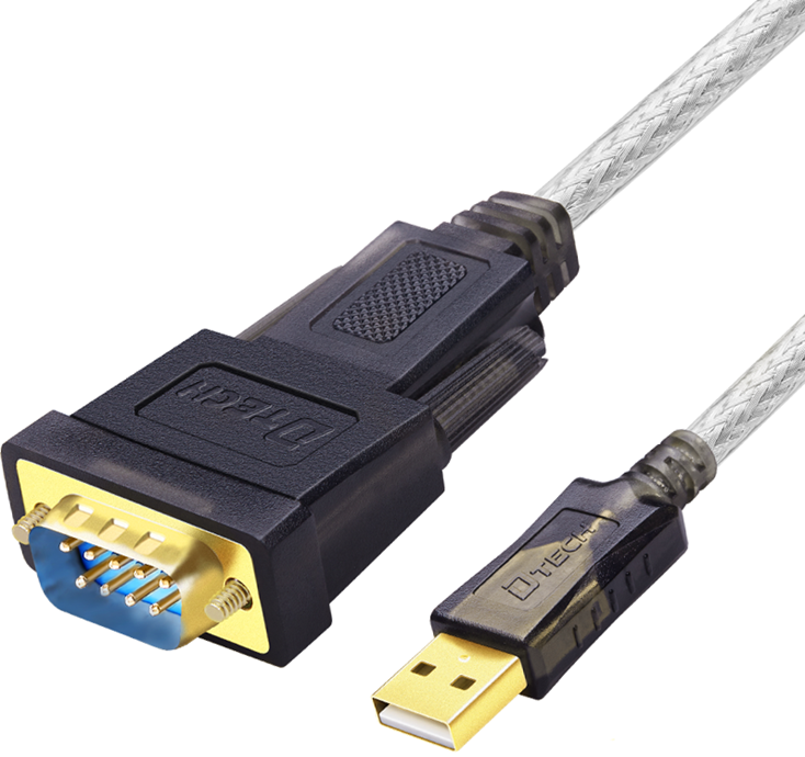 DTECH DT-5002A USB 2.0 to RS232 Converter Cable