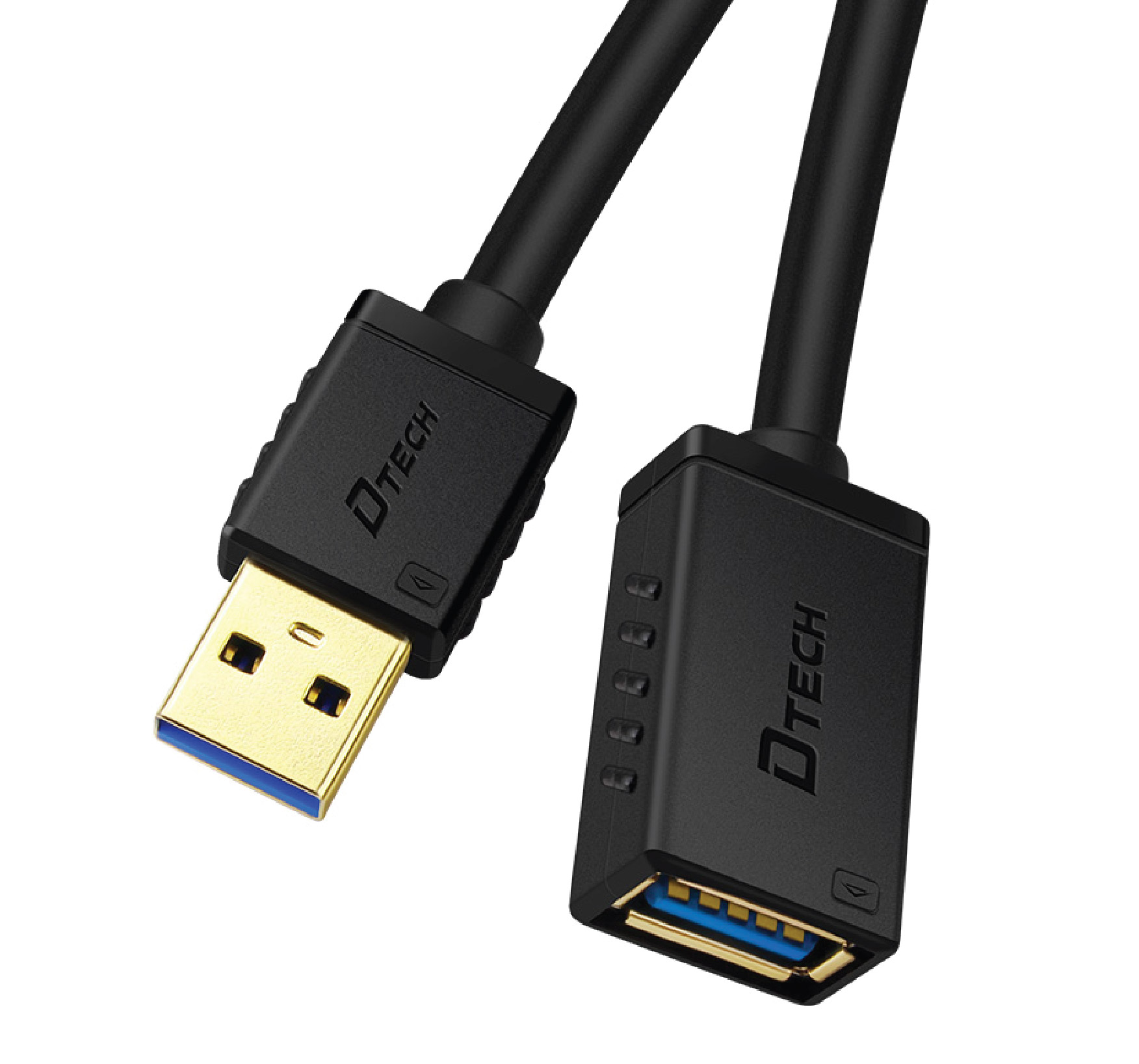 DTECH DT-CU0302 1.5m USB 3.0 AM to AF USB Extension Cable