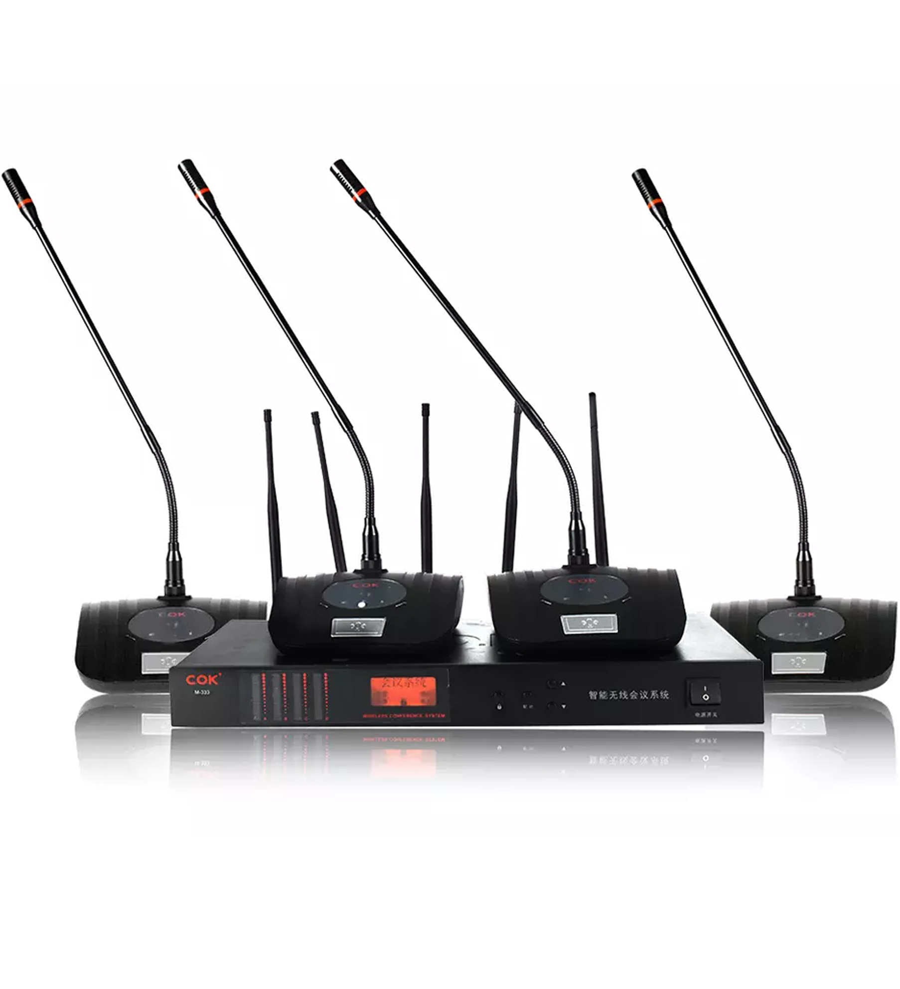 C.O.K M-333 Intelligent Wireless Conference Microphone System