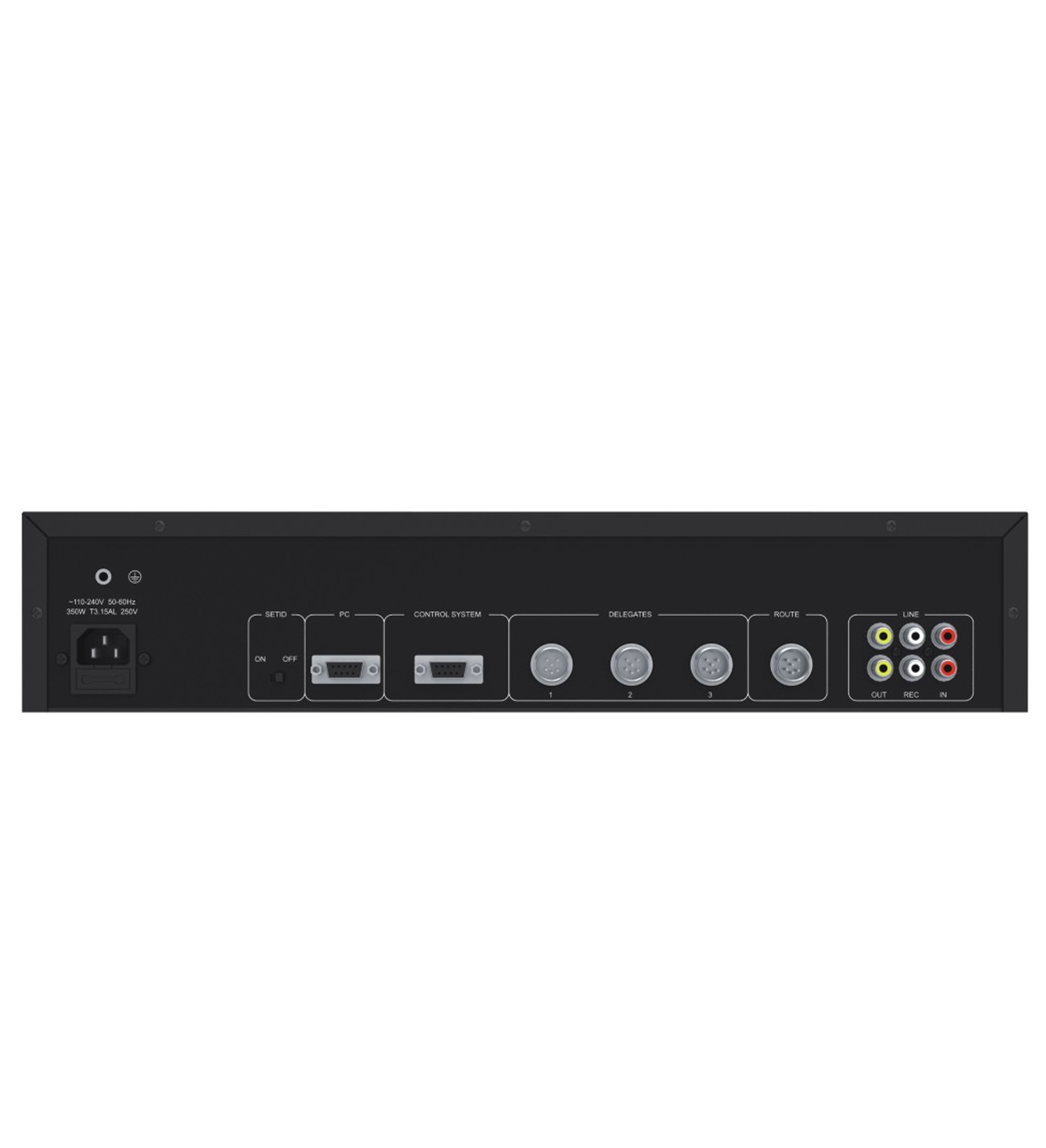 ITC TS-0604M 340W Digital Conference System Controller