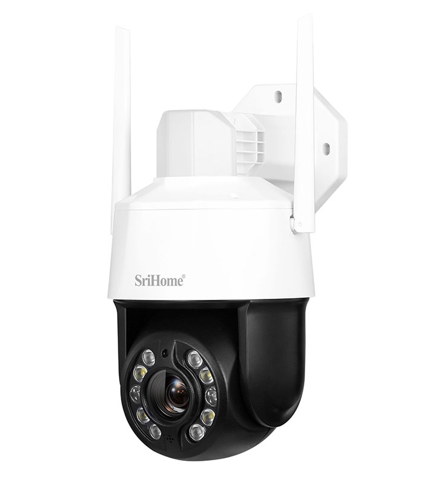 SriHome H041 5MP 20X Optical Zoom Pan-Tilt 2.4GHz/5Ghz Dual-Band Wi-Fi Camera