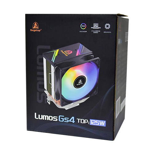 Segotep Lumos Gs4 RGB CPU Cooling Fan