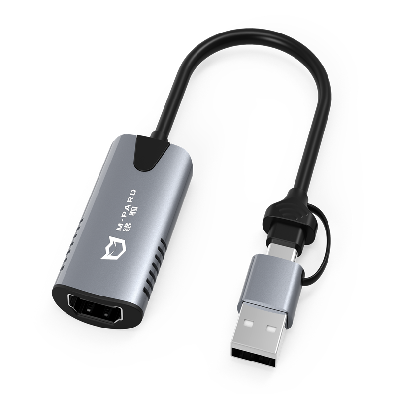 M-PARD MD025 USB 2.0/Type-C to HDMI Femal 1080P@60Hz HD Video Capture Card