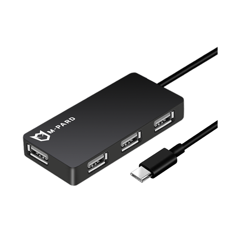 M-PARD MH021-W USB-C to 4-Port USB 2.0 Hub