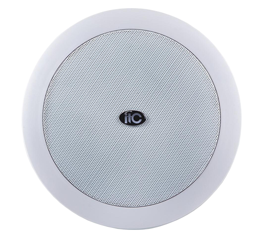 ITC T-206BC 1.25W, 2.5W, 5W, 10W Coaxial Ceiling Speaker