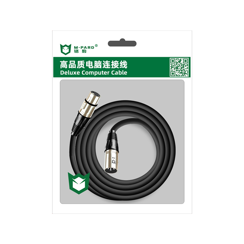 M-PARD MH119 1.5m XLR Male to XLR Female Microphone Cable