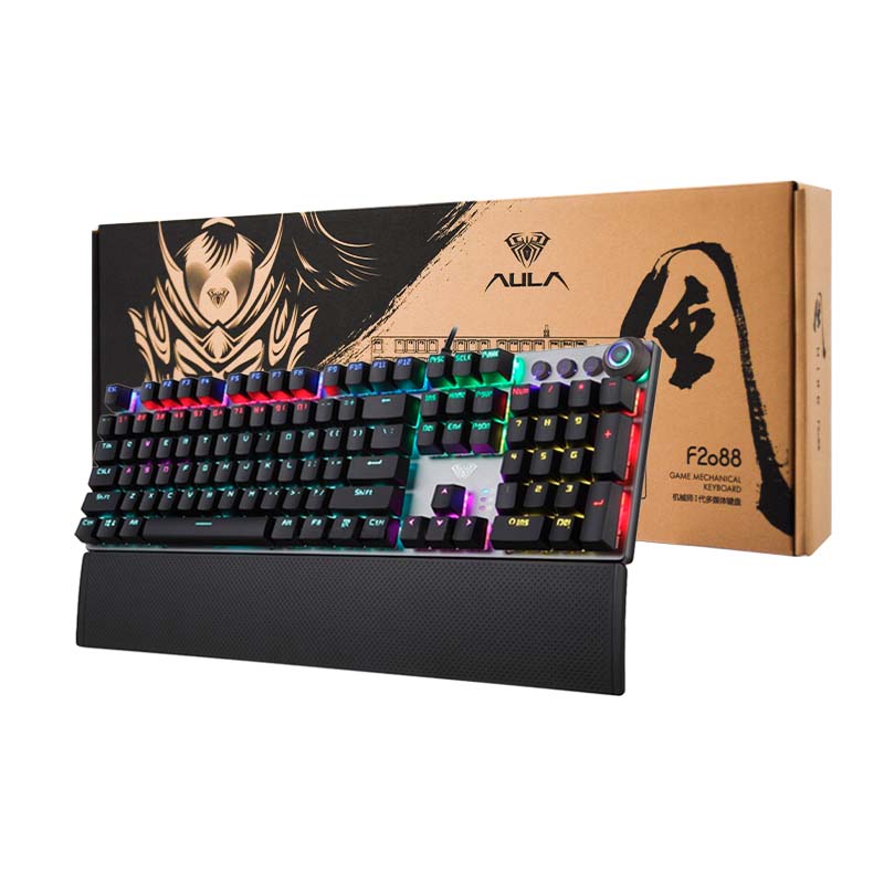 AULA F2088 Wired Mechanical Gaming Keyboard