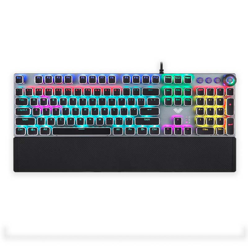 AULA F2088-II Wired Mechanical Gaming Keyboard