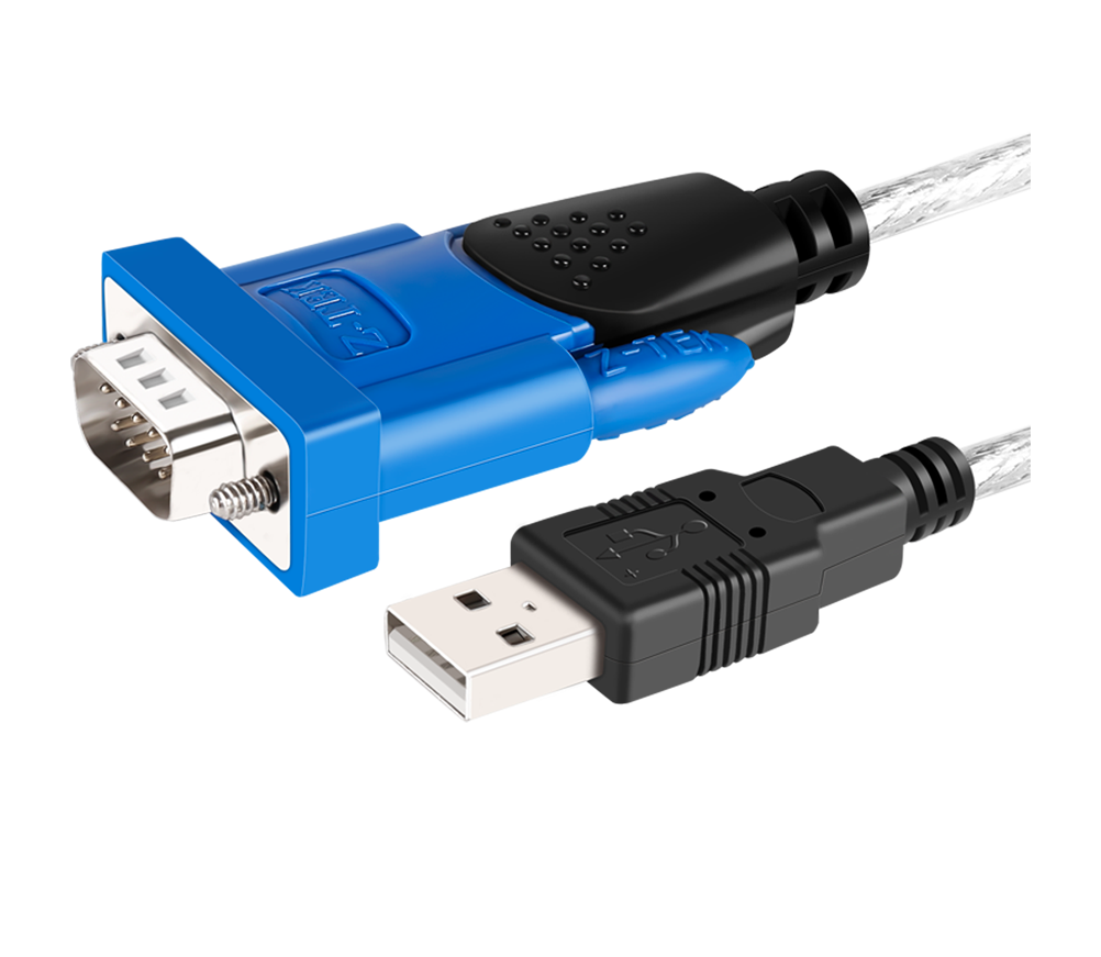 Z-TEK ZE394C 1.8m USB 2.0 to RS232 Serial Converter Cable