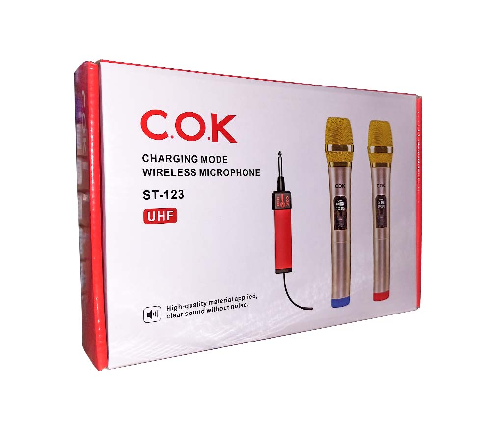 C.O.K ST-123 Professional Wireless Microphone