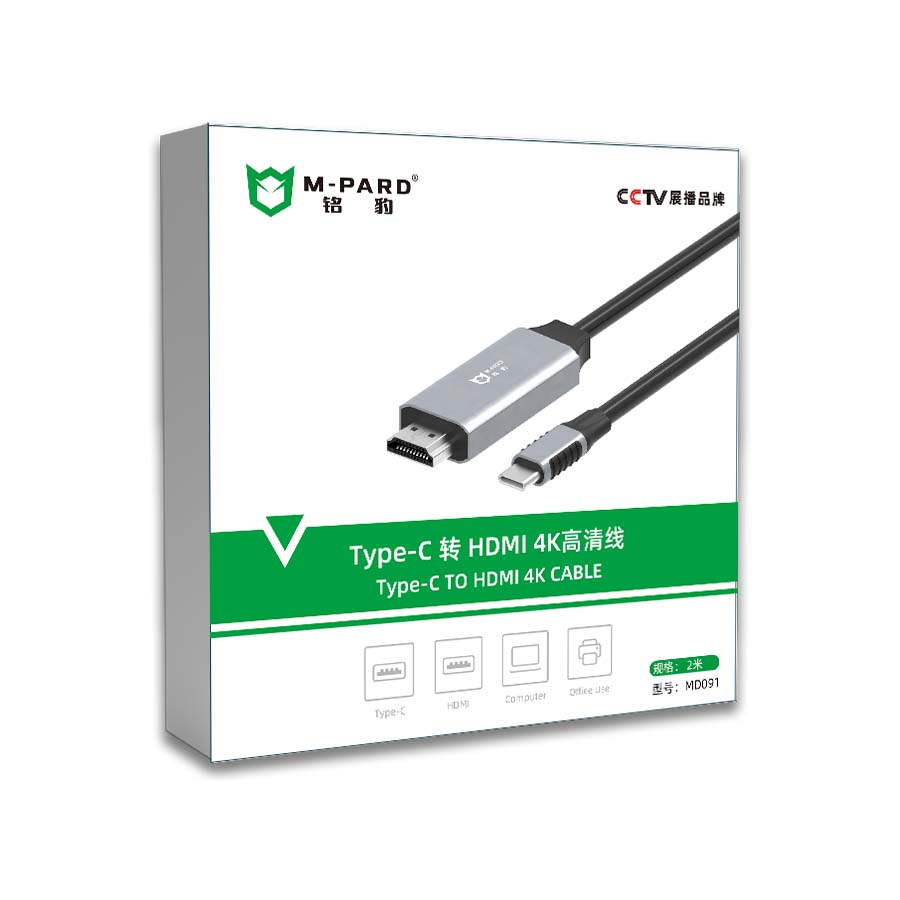 M-PARD MD091 2m USB-C to HDMI 4K Converter Cable