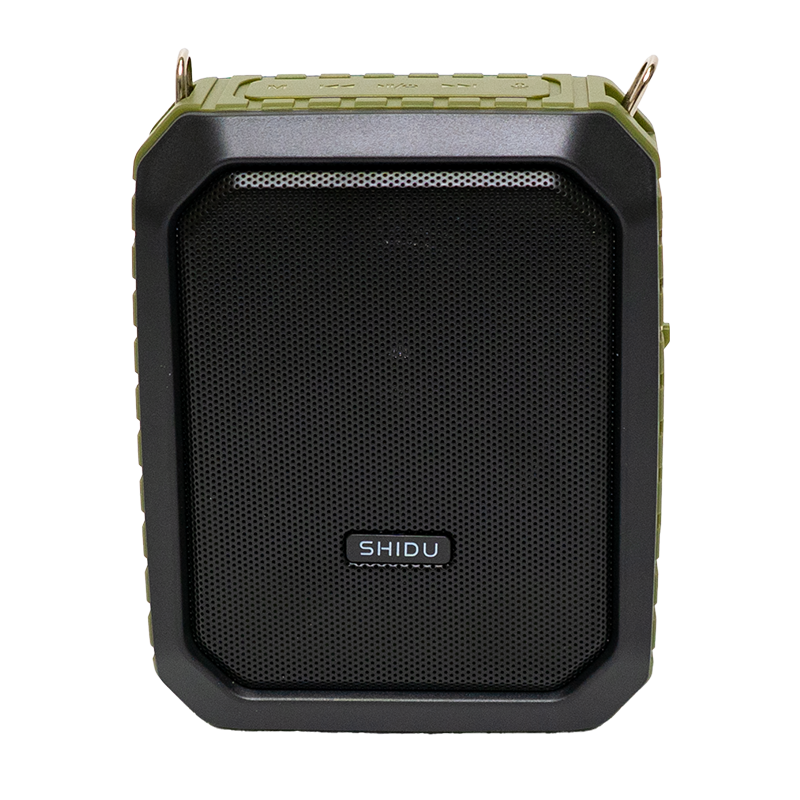 SHIDU M800-B UHF Wireless Multi-functional IPX5 Waterproof Loudspeaker Rechargeable Voice Amplifier