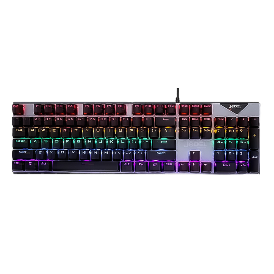 JEDEL KL-95 Wired Raibow Lighting Mechanical Keyboard