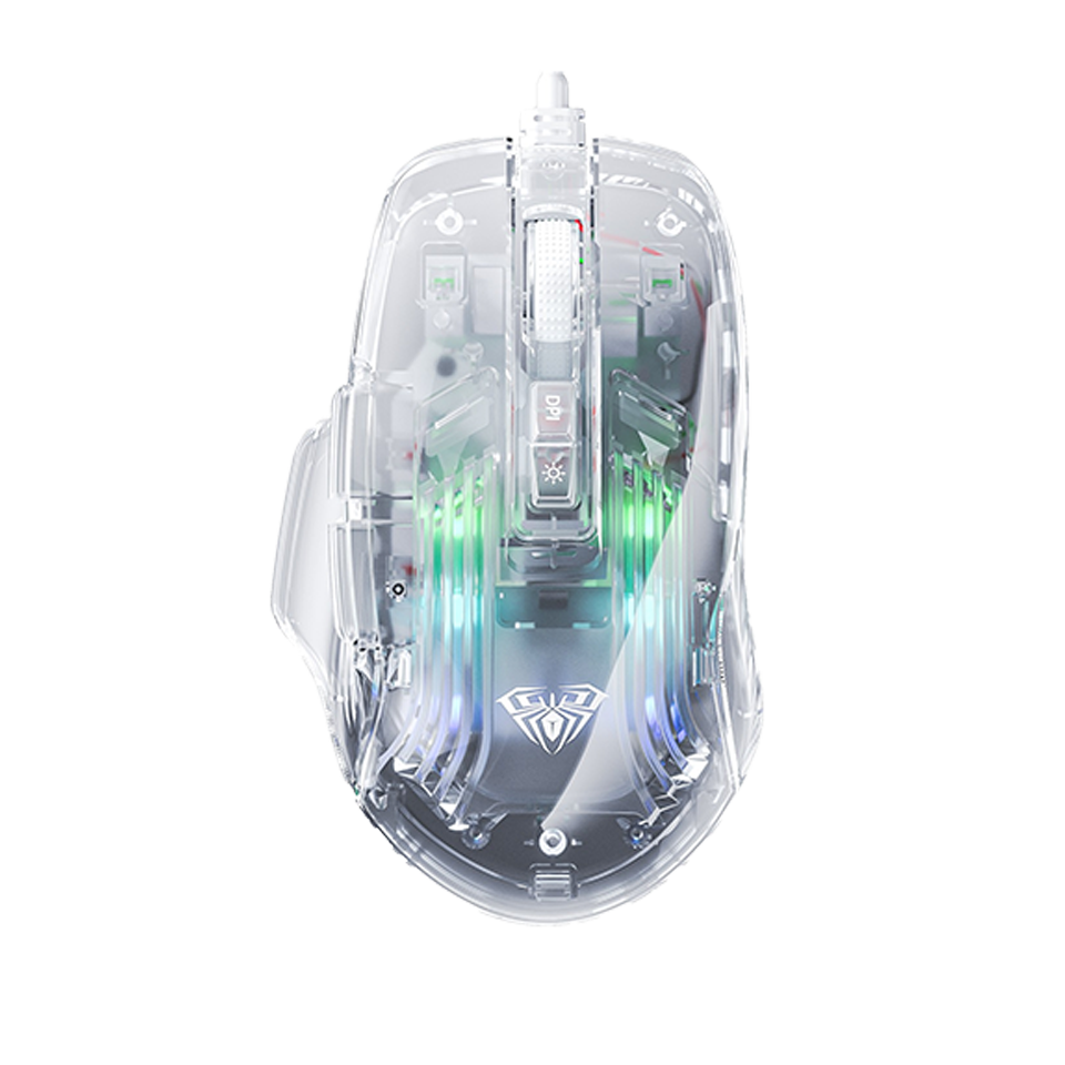 AULA S80 RGB Backlight Breathing Wired Gaming Mouse