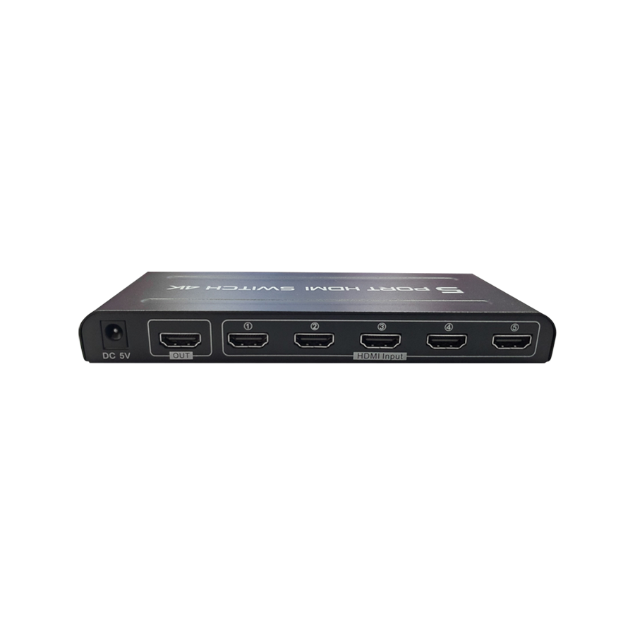 FJGEAR 4K501 5-Port 4K 3D HDMI Switch